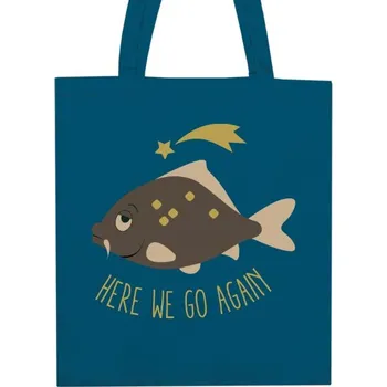 Nákupní taška Nákupní taška unisex s potiskem Here we go again