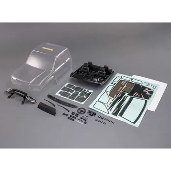 RC vybavení SCX6 Trail Honcho: Axial karosérie s interiérem