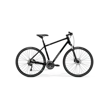 Jízdní kolo Merida CROSSWAY 300 (2023) Glossy Black(Matt Silver), vel. L (55)