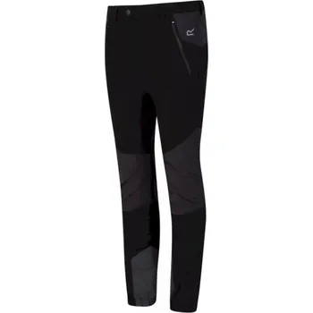 Chlapecké kalhoty dětské kalhoty Regatta Tech Mountain, black/ash - vel. 158 117156