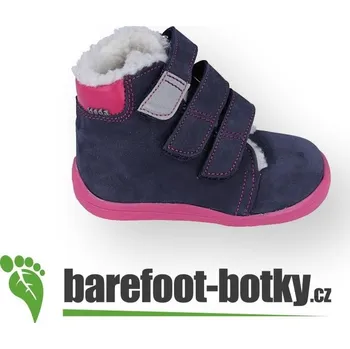 Dívčí tenisky Beda Barefoot - Elisha - zimní boty s membránou 28