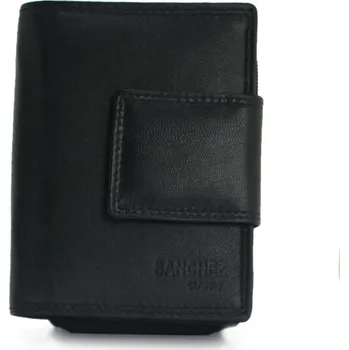 Peněženka Menší dámská kožená peněženka Doki, černá