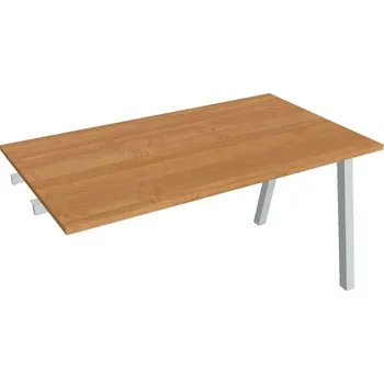 Kancelářský vozík HOBIS přídavný jednací stůl rovný - UJ A 1400 R, olše + doprava zdarma