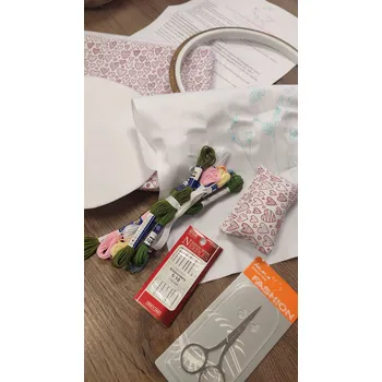 kreativní sada IVANA HRNČÍŘÍKOVÁ kompletní autorská sada na vyšívání vlastního originálního obrázku