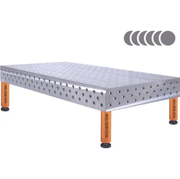 Příslušenství ke svářečce SPARTUS SP28W-20-10-350 Svařovací stůl HERMES 3D, 2000 x 1000 x 200, 4 nohy L=350mm