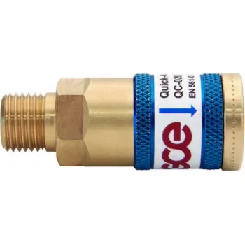 Příslušenství ke svářečce GCE F28710039 Rychlospojka na hadici - samice, QC-020, závit G1/4", kyslík