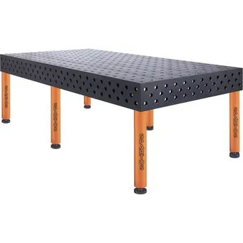 Dílenský stůl SPARTUS SP28N-24-12-550 Svařovací stůl MAXIMUS 3D, 2400 x 1200 x 200, 6 noh L=550mm