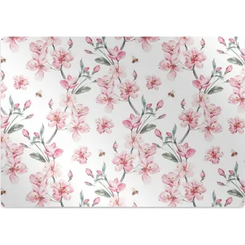 Podložka pod nábytek Podložka pod kolečkovou židli jemné květy