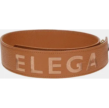 Kabelka Krátký řemen ELEGA koňak/zlato
