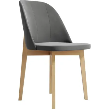 Jídelní židlička KT 68/W – čalouněná jídelní židle z masivu