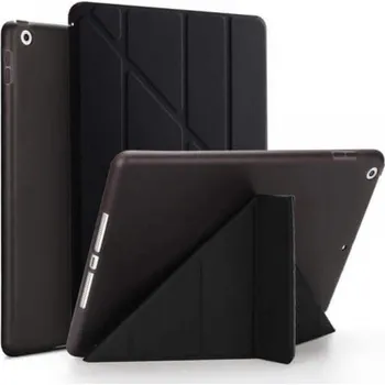 Pouzdro na tablet 2v1 Smart flip cover + zadní silikonový ochranný obal pro Apple iPad 10,9" 2022 (10.generace) - černý