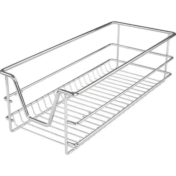 police JAGO Sada 3 teleskopických zásuvek, 26 x 44 x 14 cm, chrom