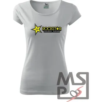 Dámské tričko Dámské Triko s moto motivem 183 Rockstar