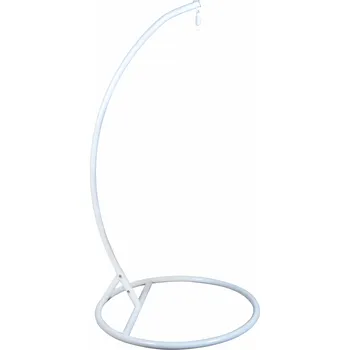 Zahradní houpačka Tempo Kondela Stojan na závěsné houpací křeslo, bílá, OTAN NEW TYP 2