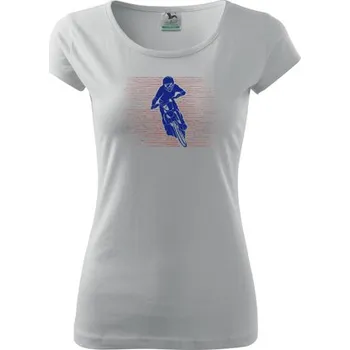 Dámské tričko Dámské Triko s moto motivem 120 Cross