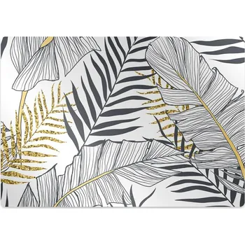 Podložka pod nábytek Ochranná podložka pod židli Golden Palm listy