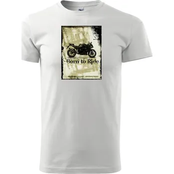 Pánské tričko MSP Triko s motivem born to ride