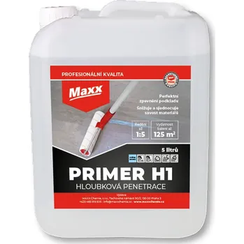 Penetrace MAXX PRIMER H1 hloubková penetrace, 5 kg