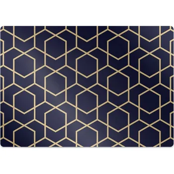 Podložka pod nábytek Podložka pod kancelářskou židli tmavé kostky