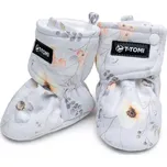 T-TOMI capáčky Flowers vel. 6-9 měsíců, 12,5 cm