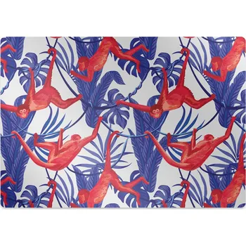 Podložka pod nábytek Ochranná podložka pod židli opice Abstrakce