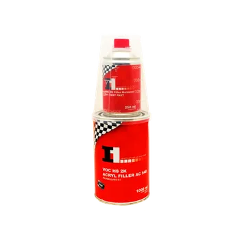 Ředidlo I1 2K Akrylátový plnič 540 4:1 - černý 1l + tužidlo