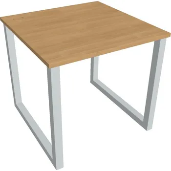 Kancelářský vozík HOBIS přídavný stůl rovný - US O 800 R, dub + doprava zdarma