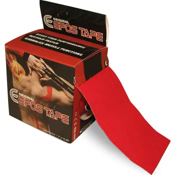 Tejpovací páska KinezioEpostape bavlna 5 cm x 5 m - červená