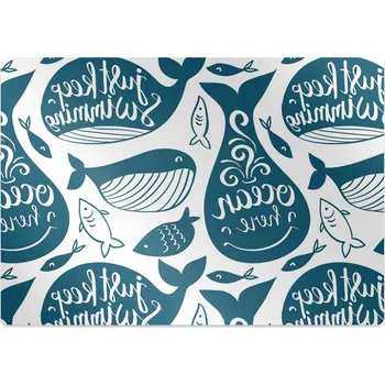 Podložka pod nábytek Ochranná podložka pod židli velryby