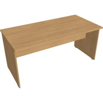 Kancelářský vozík HOBIS kancelářský stůl jednací rovný - GJ 1600, dub + doprava zdarma