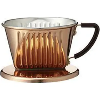 Kávovar Kalita 101-CU Kovový Měděný Dripper