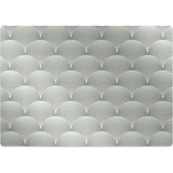 Podložka pod nábytek Ochranná podložka pod židli vzor půlkruhy