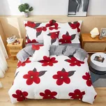 sendia Flanelové povlečení na dvoulůžko + prostěradlo ZDARMA - Anežka