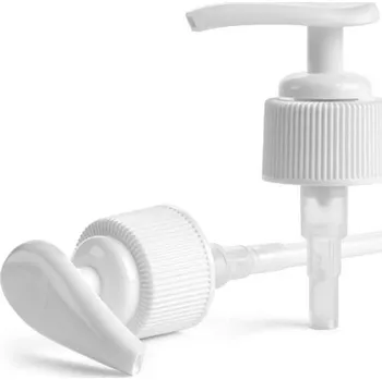 Dávkovač mýdla Plastová dávkovací pumpička bílá se závitem Tera GL 28/410 /Luna, Tera/