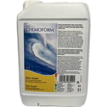 Bazénová chemie Chemoform Alba super 3l - protiřasový prostředek do bazénu
