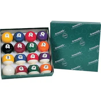 Kulečníková koule Saluc Koule pool ARAMITH PREMIER sada: s bílou koulí 60,3 mm