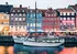 Puzzle Ravensburger Skandinávie Kodaň 1000 dílků