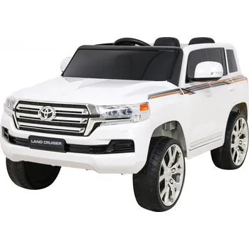 Dětské vozidlo Tomido Elektrické autíčko Toyota Land Cruiser bílé