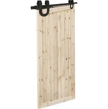 Interiérové dveře 4iQ Posuvný nástěnný systém TEMIDA 850-1050mm, černý mat pro dveře série LOFT