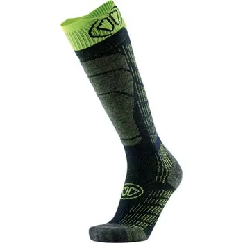 Pánské termo ponožky Sidas Ski Comfort Socks Black/Yellow 45-47