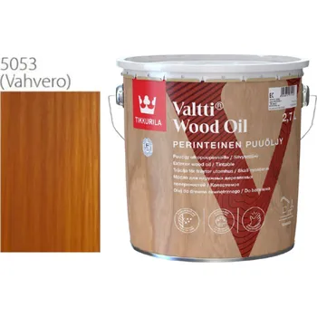Olej na dřevo Tikkurila Valtti Wood Oil - PUUÖLJY - 2,7L - 5053 - dub - Vahvero + dárek k objednávce nad 1000Kč