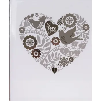 Fotoalbum Fandy Lace 1 25 x 29 cm 40 stran stříbrné