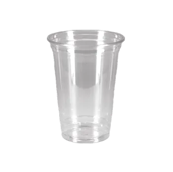 Jednorázové nádobí Kelímek nápojový rPET 0,4 l transparentní / 50 ks