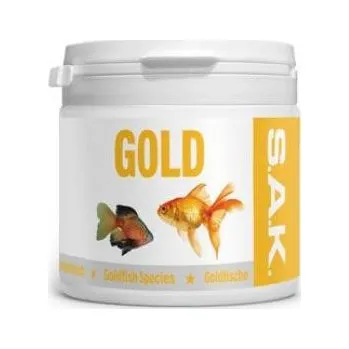Krmivo pro rybičky S.A.K. gold 75 g (150 ml) velikost 2