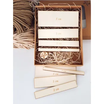 BRIMOON Sada macramé oddělovač 4ks 263