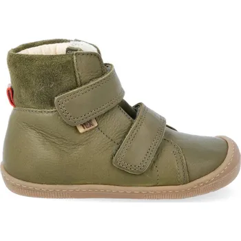 Dívčí sněhule Koel Emil Napa Tex Wool Khaki Velikost: 28