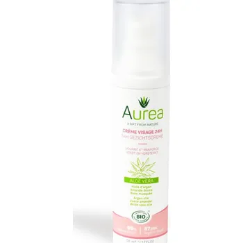 Pleťový krém Aurea BIO Krém na obličej 24H s Aloe Vera 50ml - DMS 3/25