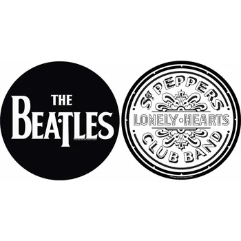 podložka na gramofon (set 2ks) THE BEATLES - SGT. PEPPER DRUM - RAZAMATAZ