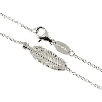 Náramek ŠPERKY-NM, Stříbrný náramek Engelsrufer pírko 1794 Délka náramku: 19 cm