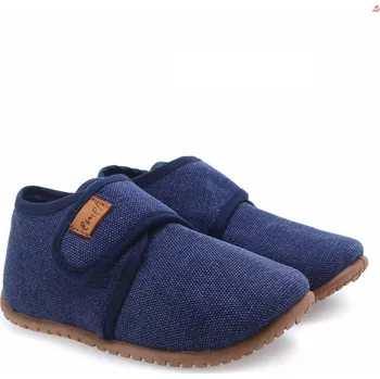 Chlapecká obuv Domácí obuv EMEL 100-3 Modrá Velikost: 24